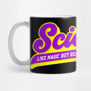 science like magic but real retro style Mug